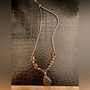 Tigers eye necklace from Barcelona Spain